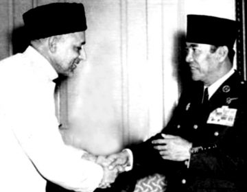 Sayyid Shah Muhammad saat berjumpa Bung Karno